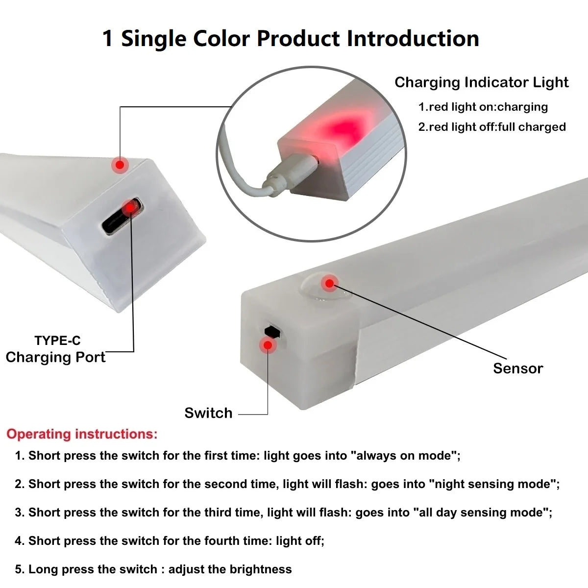 Smart Motion Sensor Long Strip