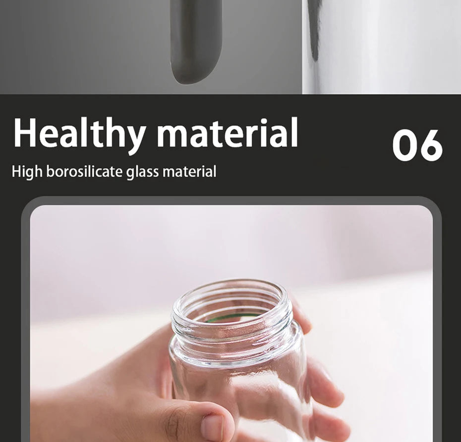 Oil Spray Bottle 250ml High Borosilicate Glass Cooking Oil Dispensers