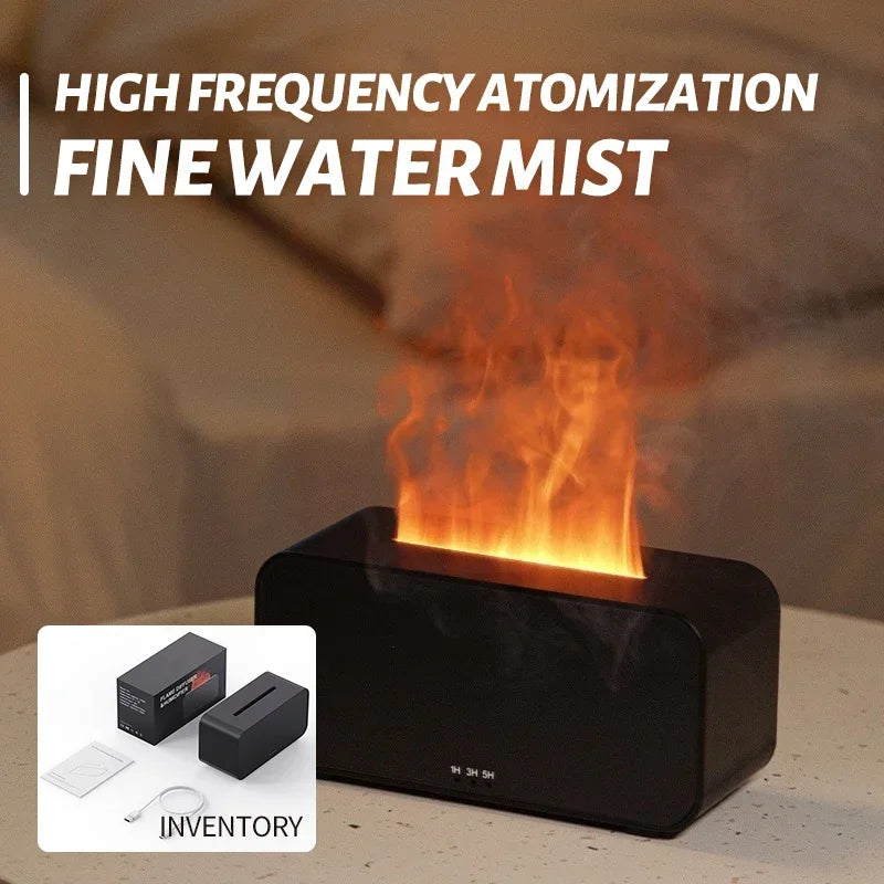Aroma Diffuser With Flame Effect