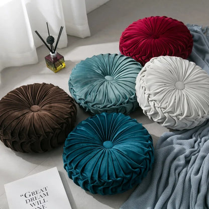 Round Soft Throw Pillow