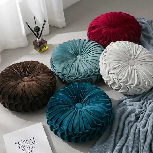 Round Soft Throw Pillow