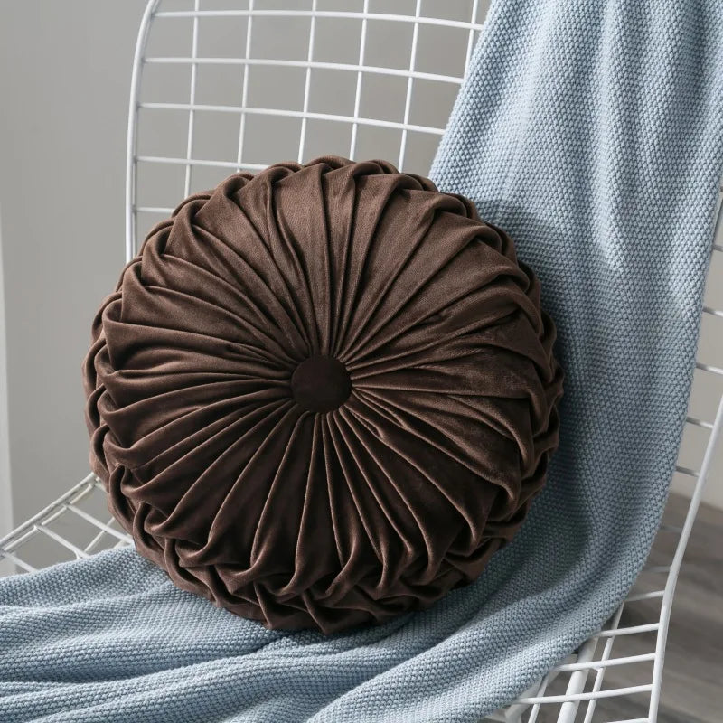 Round Soft Throw Pillow
