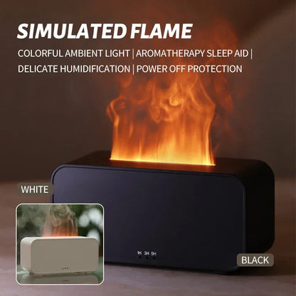 Aroma Diffuser With Flame Effect