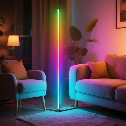 Smart LED Corner Floor Lamp