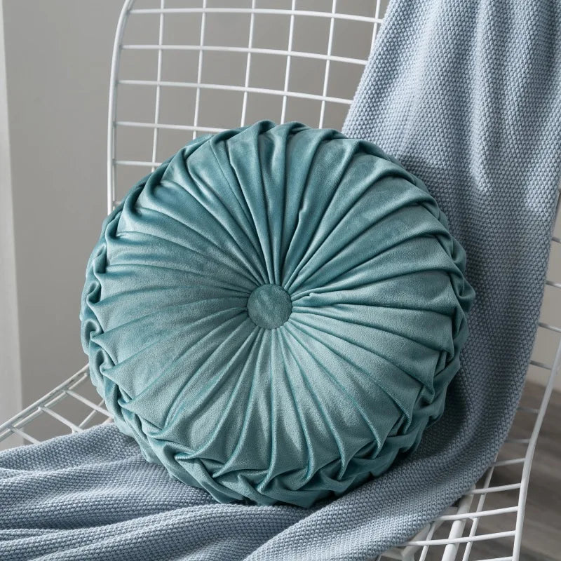 Round Soft Throw Pillow